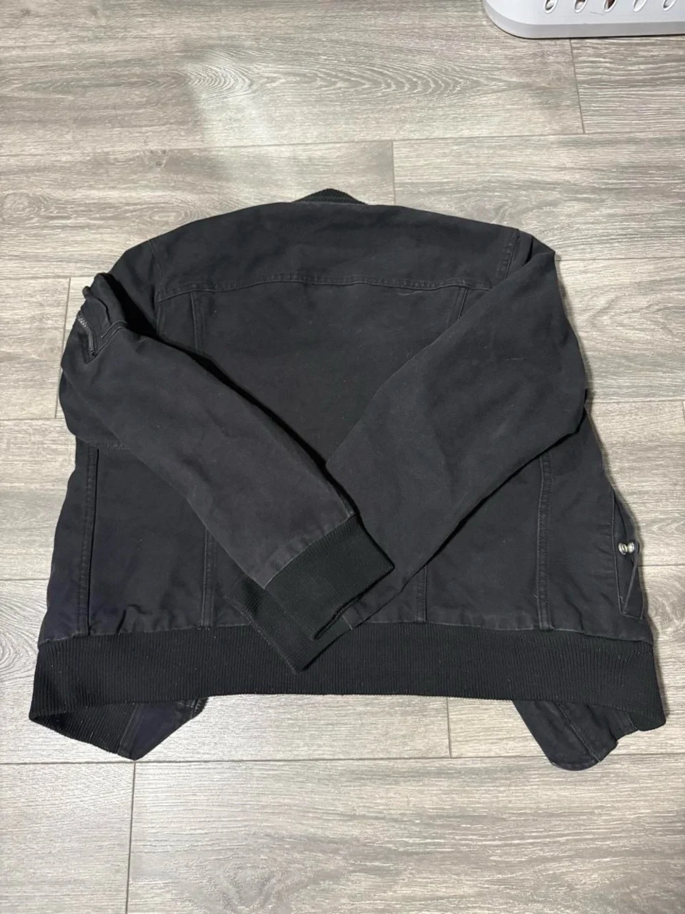 Levi Men's Black Bomber Jacket - Classic Everyday Outerwear